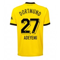 Stroje piłkarskie Borussia Dortmund Karim Adeyemi #27 Koszulka Podstawowej 2023-24 Krótki Rękaw